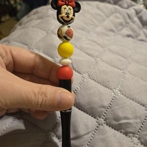 Minnie Mouse Beaded Pen